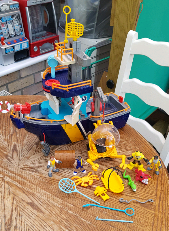 fisher price imaginext ocean boat